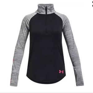 Under Armour Girls Half Zip Top